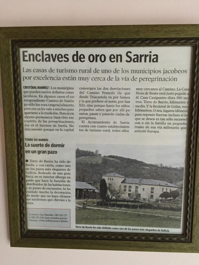 Pazo Torre Do Barrio 호텔 Ferreiros  외부 사진